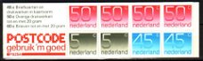 Postzegelboekje Nederland 25 A postfris