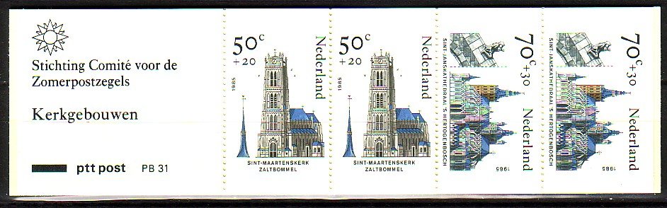Postzegelboekje Nederland 31 postfris - 0