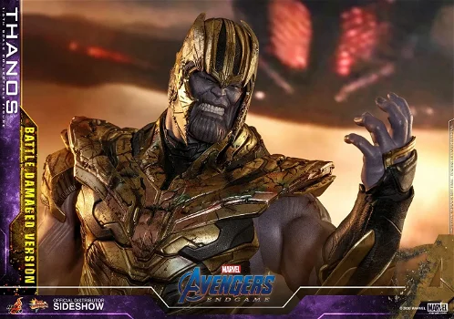 Hot Toys Avengers Endgame Thanos Battle Damaged MMS564 - 3