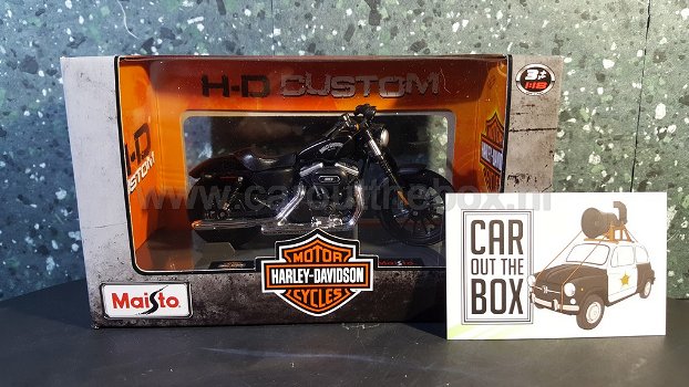 Harley Davidson Sportster Iron 883 2014 1:18 Maisto - 3