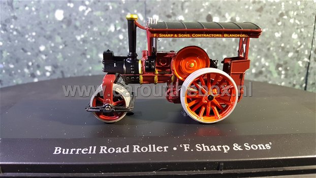 Burrell Road Roller 1:76 Atlas - 0