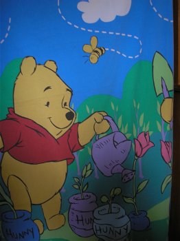 Winnie the pooh, dekbedovertrek met sloop - 0