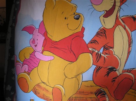 Winnie the pooh, dekbedovertrek met sloop - 1