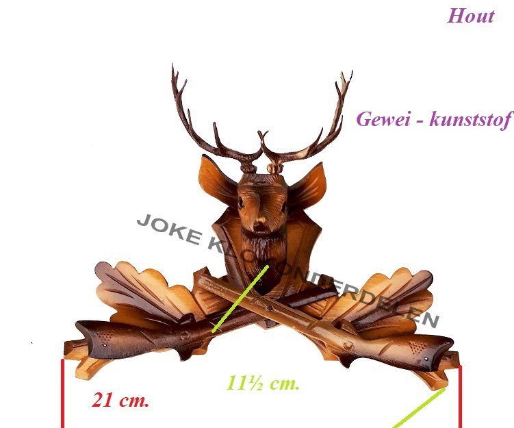 === Bovendeel koekoek = gebruikt = 41716 - Afbeelding 2