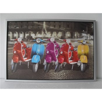 Art Frame Coloured Scooters bij Stichting Superwens! - 0