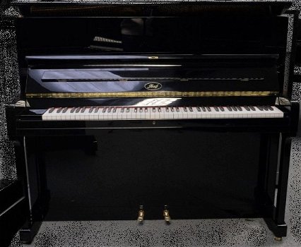 Rud. Ibach 125 piano, zwart hoogglans - 0