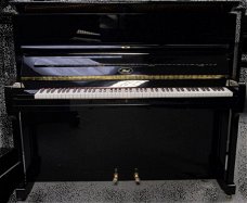 Rud. Ibach 125 piano, zwart hoogglans 