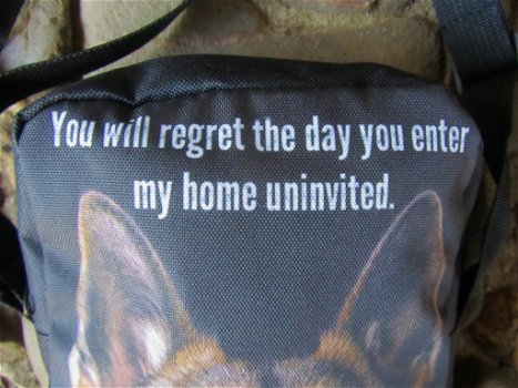 DUITSE HERDER TAS - YOU WILL REGRET THE DAY....... - 1