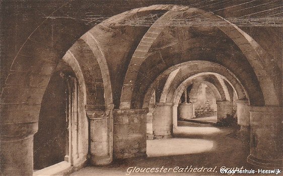 Engeland Gloucester Cathedral, Crypt - 0