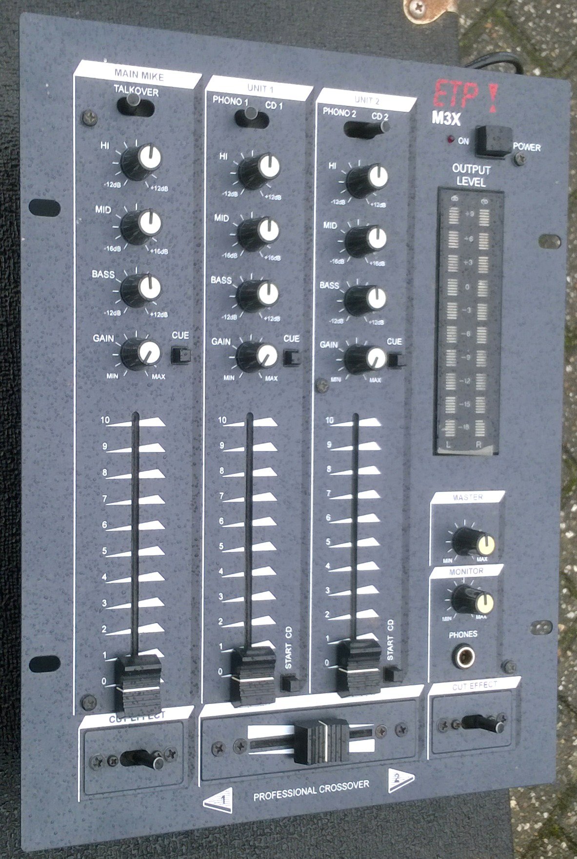DJ-mixer ETP-M3X - Afbeelding 2