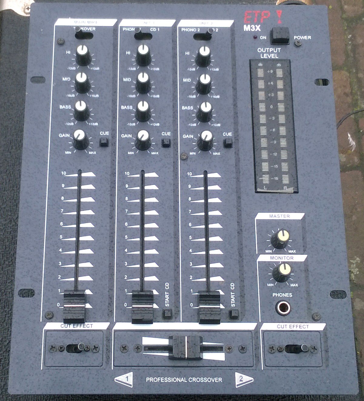 DJ-mixer ETP-M3X - Afbeelding 4