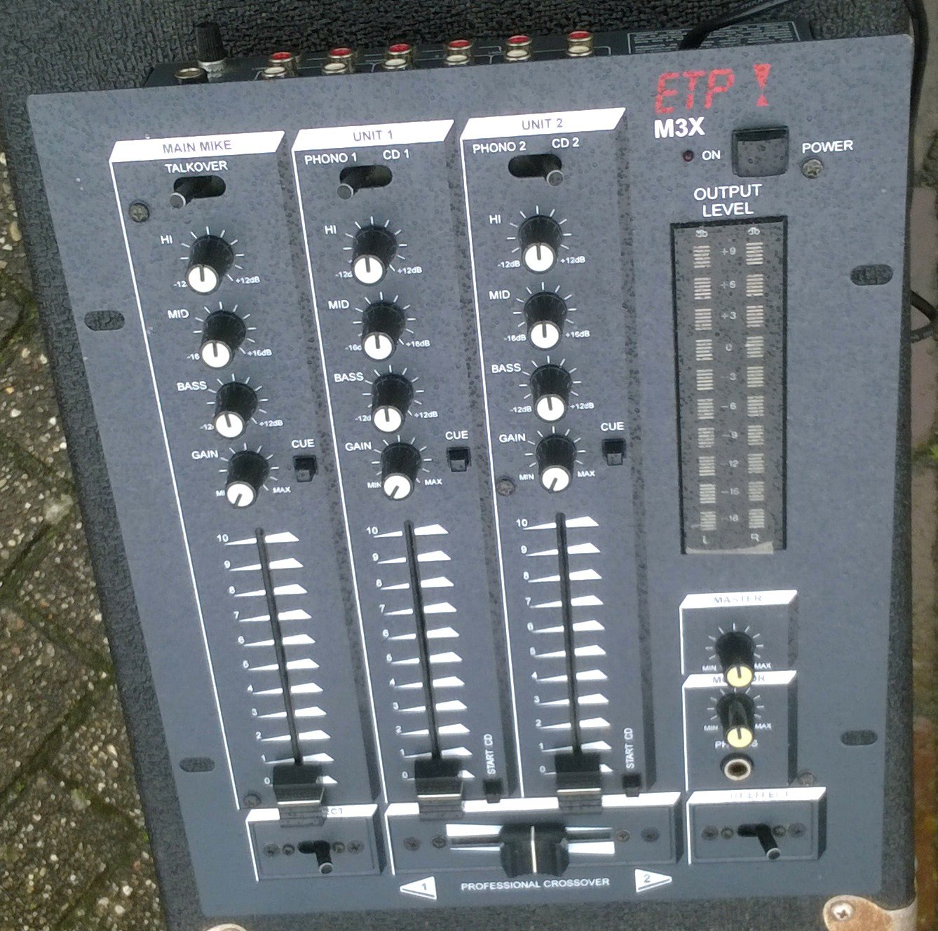 DJ-mixer ETP-M3X - Afbeelding 5