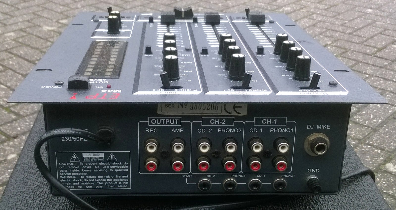 DJ-mixer ETP-M3X - Afbeelding 7