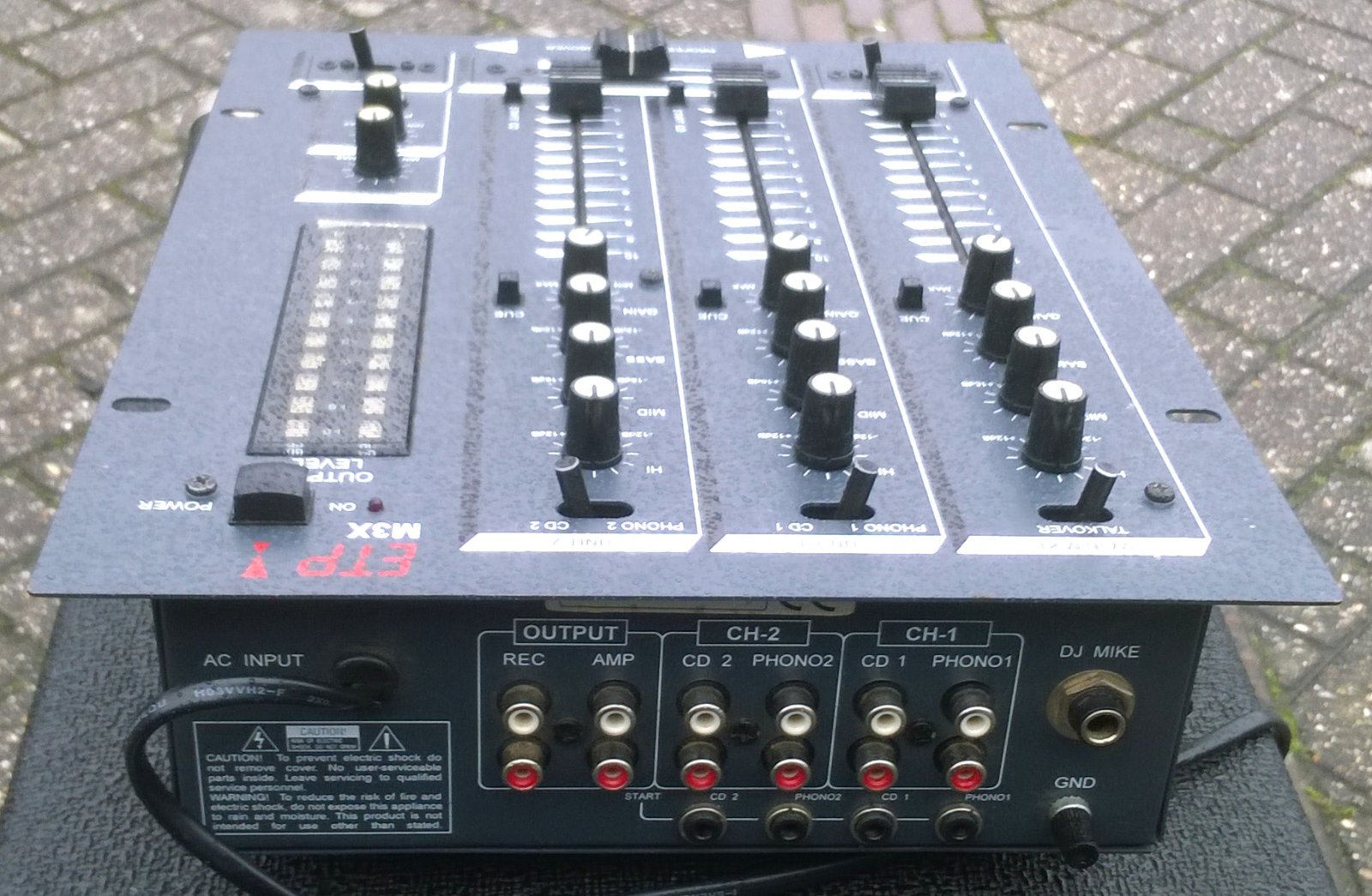 DJ-mixer ETP-M3X - Afbeelding 8