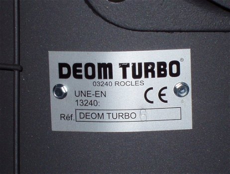 ARDENNE ECO Nr6 TurboHoutkachel van Deom Turbo (NIEUW) - 6
