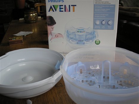 Philips avent magnetronstoomsterilisator / philips avent flessendroogrekje - 0