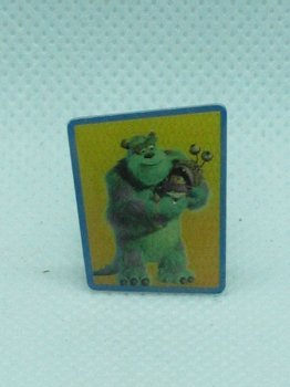 Pin Disney Nr 81 - Sulley / Sully & Boe / Boo - 2010 - Carrefour - Monsters Inc - 2