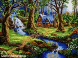 FULL diamond painting landscape XXL