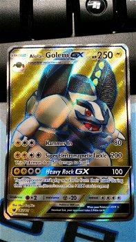 Alolan Golem GX (Full Art) 102/111 SM Crimson Invasion - 0