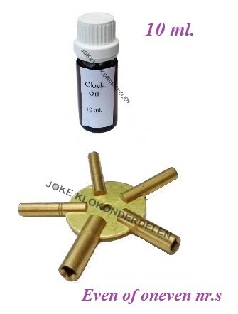 === UK Klokolie met stersleutel = nieuw = 37744 - nr. 1