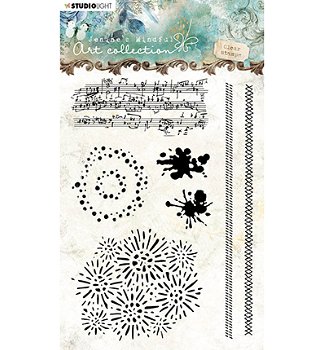 Stamp, Jenine's Mindful Art nr.03 - Studio Light - 0