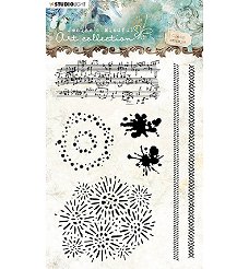 Stamp, Jenine's Mindful Art nr.03 - Studio Light