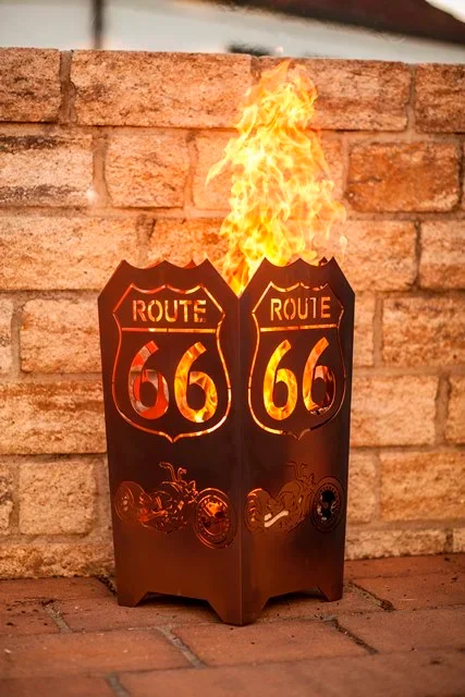 Nieuwe vuurkorf ROUTE 66 Vierkant - nr. 1