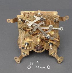 = Uurwerk = Junghans W.278 = gebruikt = 41753