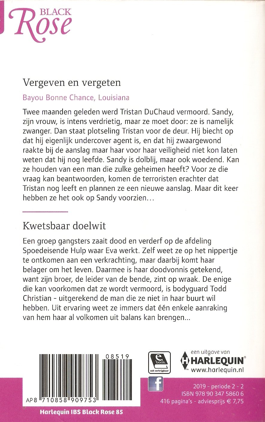 IBS/Black Rose nummer 85 (2 boeken in 1 band) Harlequin - Afbeelding 2