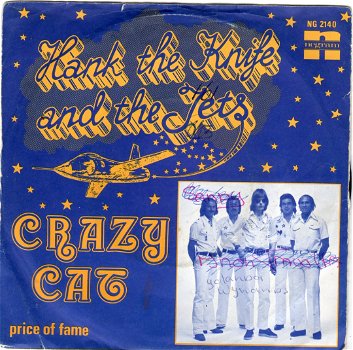 Hank The Knife And The Jets ‎– Crazy Cat (1976) - 0