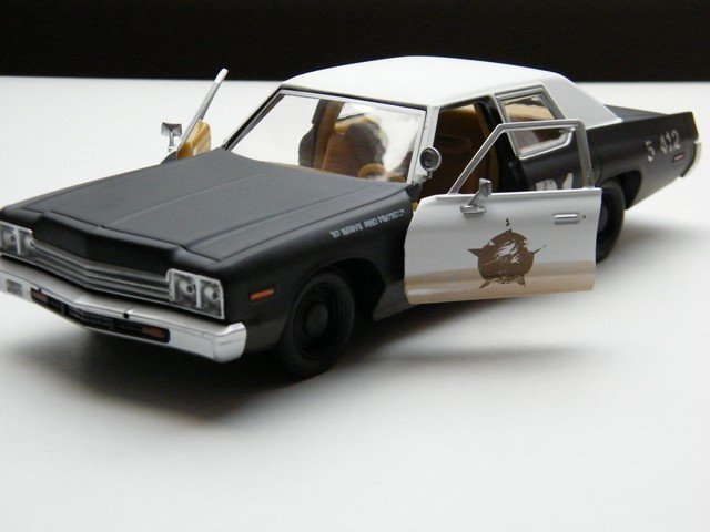 Nieuw in doos! Dodge Monaco – Blues Brothers – Greenlight modelauto 1:24 - Afbeelding 3