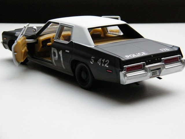 Nieuw in doos! Dodge Monaco – Blues Brothers – Greenlight modelauto 1:24 - Afbeelding 6