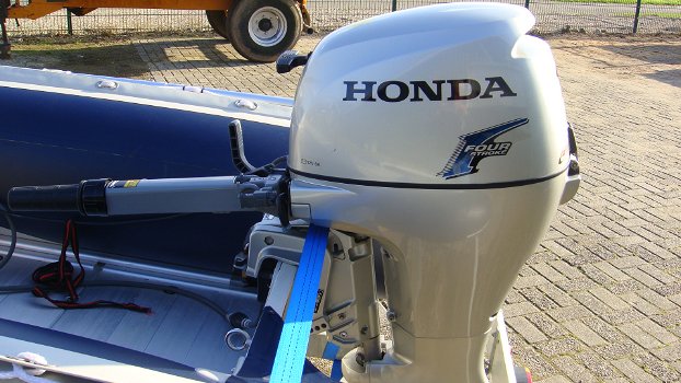 Z.g.a.n. Honda rubberboot met 10pk Honda motor evt. met trailer - 3