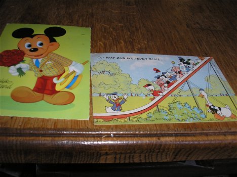 Disney, donald duck kaarten, - jaar 1965? - 0