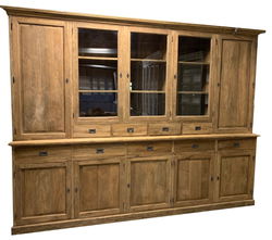 Buffetkast Lelystad teak deng kleh 310 x 50/40 x 235