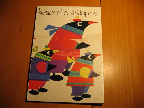 Vintage Kerstboek Okki & Taptoe 1973 - 0