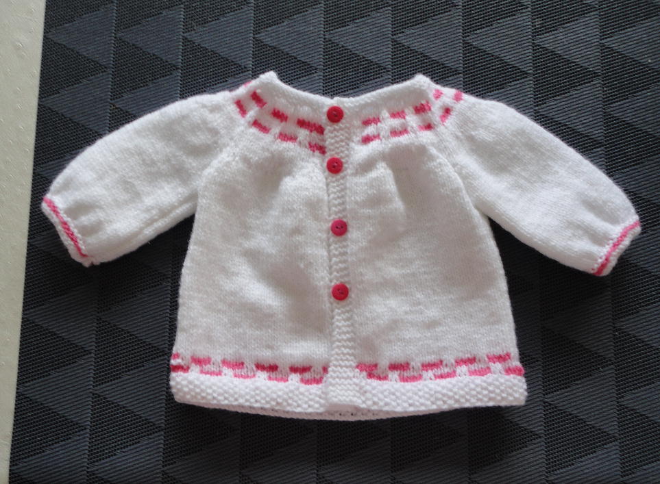 026 baby vestje voor ca. maat 56 - Afbeelding 2