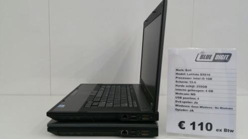 Partij Dell Laptops E5510 i5 1Ge Met oplader Compleet - 3