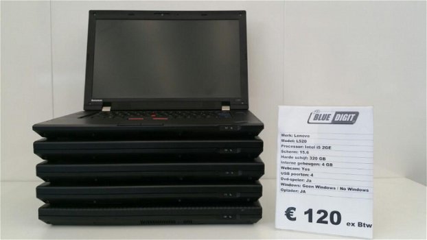 Partij Lenovo Laptops L520 i5 2Ge Met oplader Compleet - 3