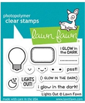 Lawn fawn lights out stempel - 0