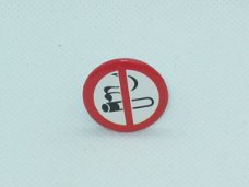 Button Verboden Te Roken