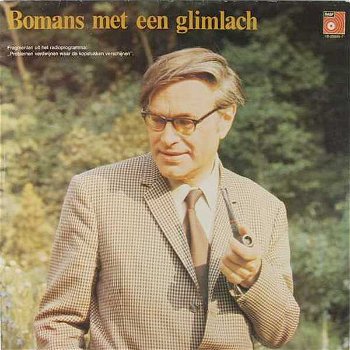 Godfried Bomans ‎– Bomans Met Een Glimlach (LP) - 0