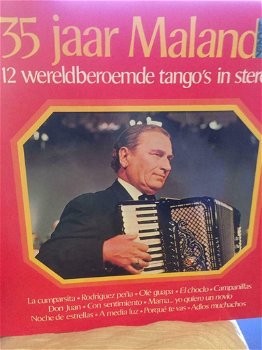Malando En Zijn Tango- Orkest - 35 Jaar Malando (LP) - 0