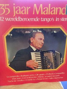 Malando En Zijn Tango- Orkest - 35 Jaar Malando  (LP)