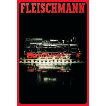 Ruim assortiment metalen wandborden van Fleischmann modeltreinen - 5