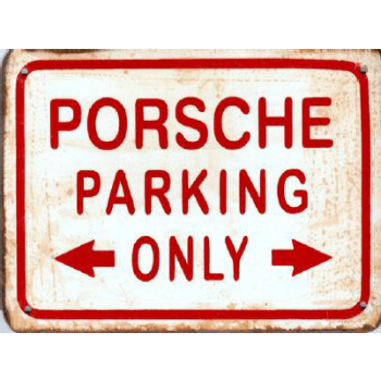 Diverse parking signs van oa. Mercedes Opel BMW Fiat. Nagenoeg alle merken op voorraad - 1