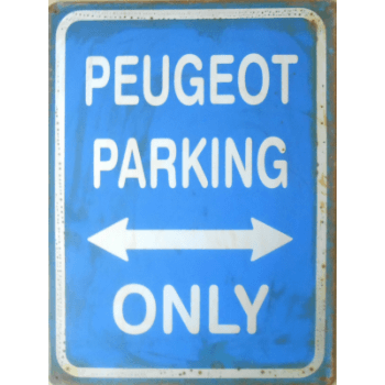 Diverse parking signs van oa. Mercedes Opel BMW Fiat. Nagenoeg alle merken op voorraad - 6