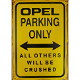 Diverse parking signs van oa. Mercedes Opel BMW Fiat. Nagenoeg alle merken op voorraad - 7 - Thumbnail