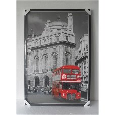 Art Frame London - Red Bus bij Stichting Superwens!