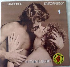 LP: Barbra Streisand & Kris Kristofferson: A star is born